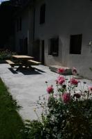 Terrasse privative du gite rural des ecassaz dans l'ain